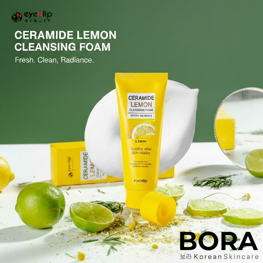 EyeNLip Ceramide Lemon Cleansing Foam