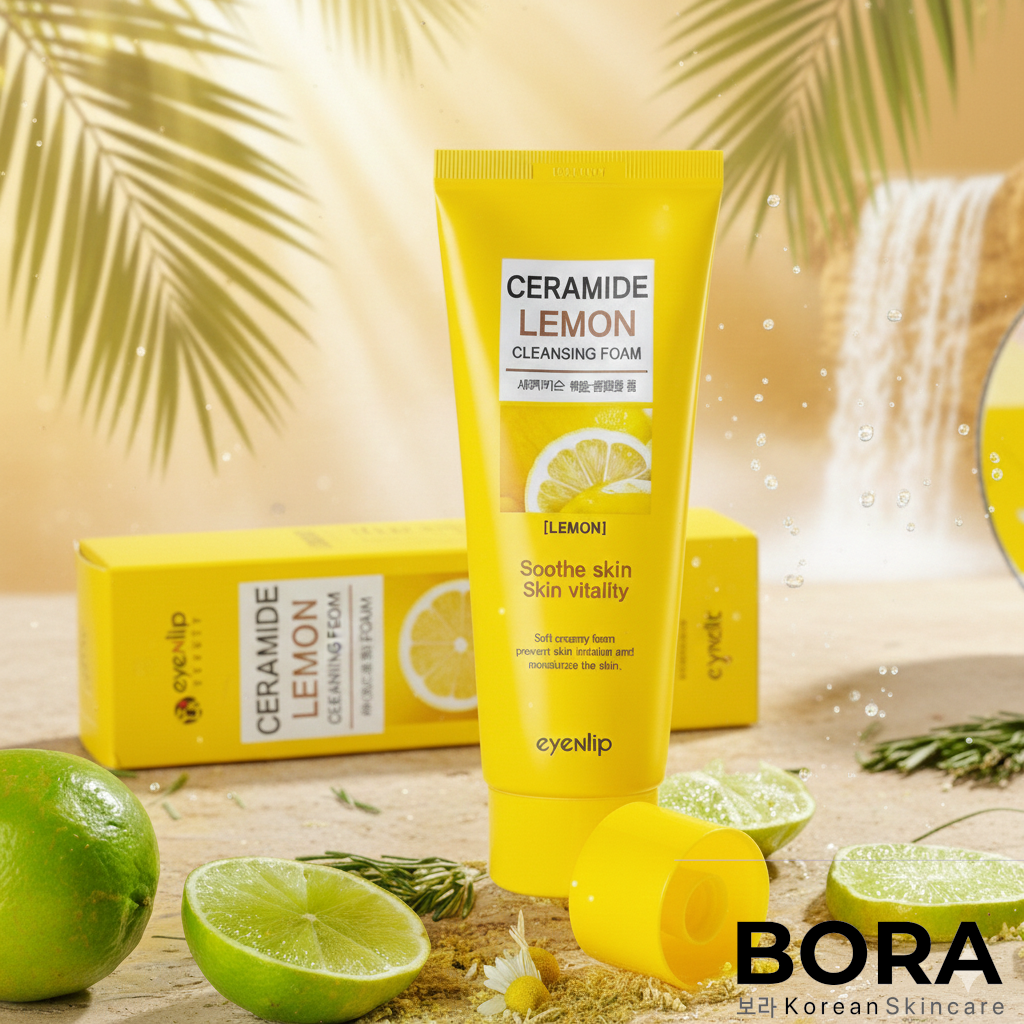 EyeNLip Ceramide Lemon Cleansing Foam