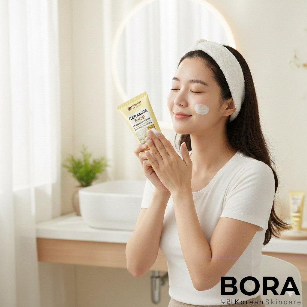 EyeNLip Ceramide Rice Cleansing Foam